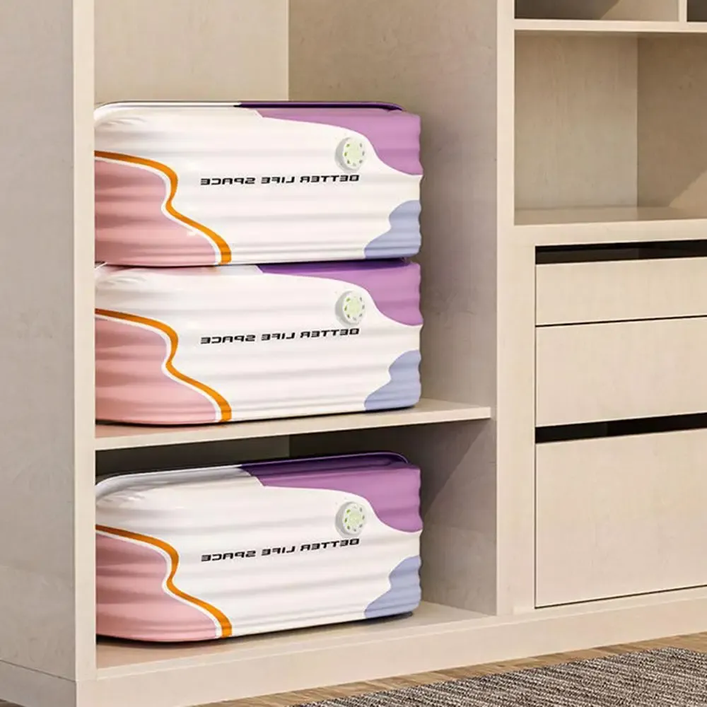 Rangement de literie sous vide