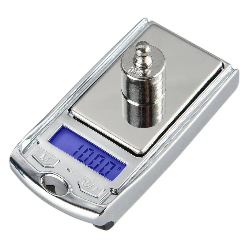 Balance électronique de poche numérique avec écran LCD, design porte-clés, précision 0,01 g, capacité 200 g 5