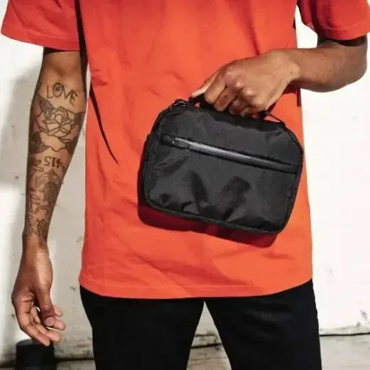 Kit de Voyage 2 Organisateurs en Nylon X-Pac 2,5 L, Trousse de Toilette Suspendue Étanche, Pochette Minimaliste EDC 2
