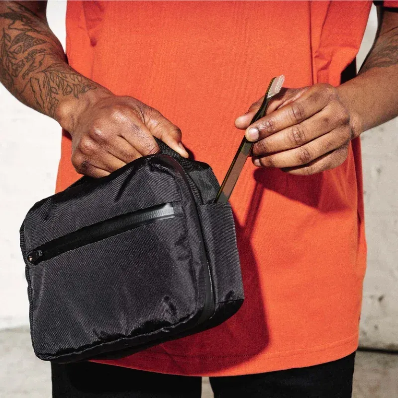 Kit de Voyage 2 Organisateurs en Nylon X-Pac 2,5 L, Trousse de Toilette Suspendue Étanche, Pochette Minimaliste EDC - Image 1