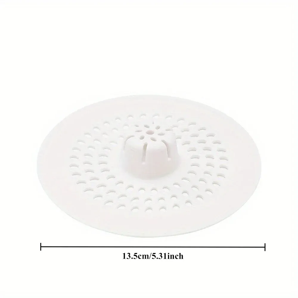 Filtre de vidange en silicone anti-cheveux pour douche, évier et baignoire, facile à nettoyer 9