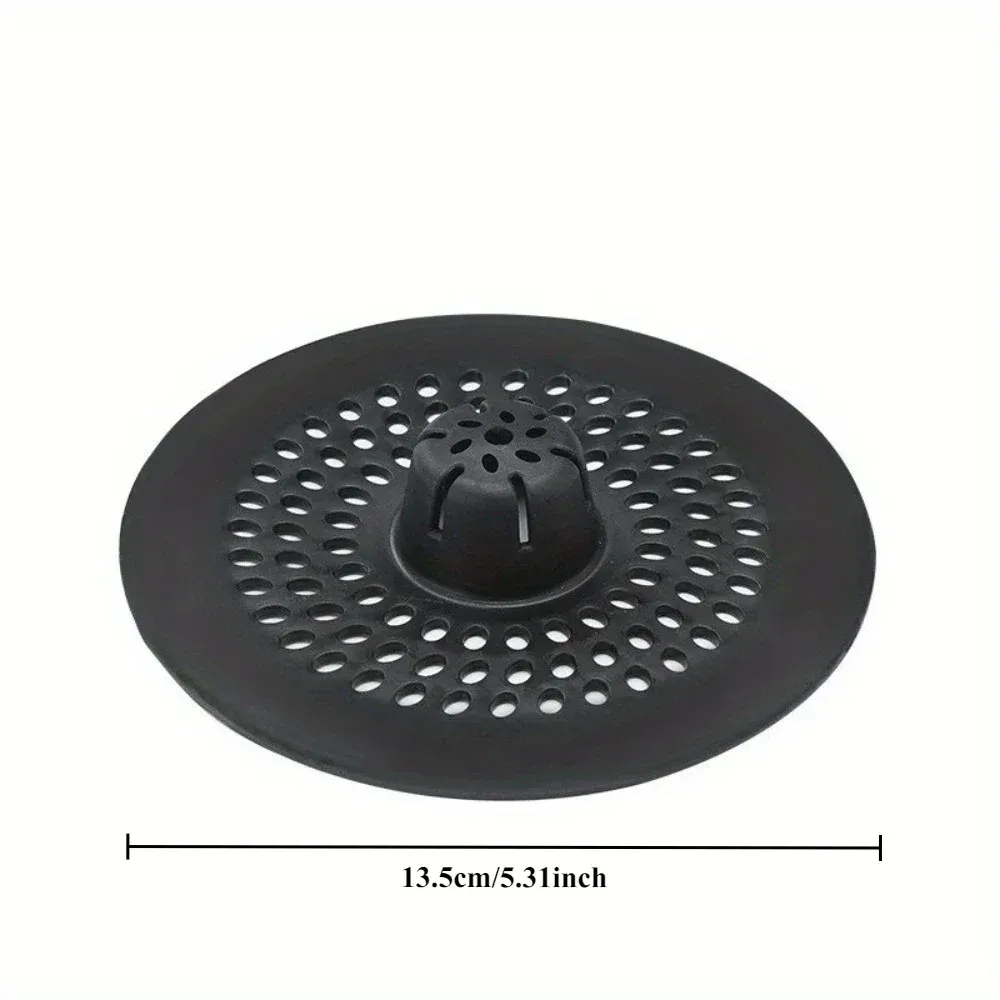 Filtre de vidange en silicone anti-cheveux pour douche, évier et baignoire, facile à nettoyer 7