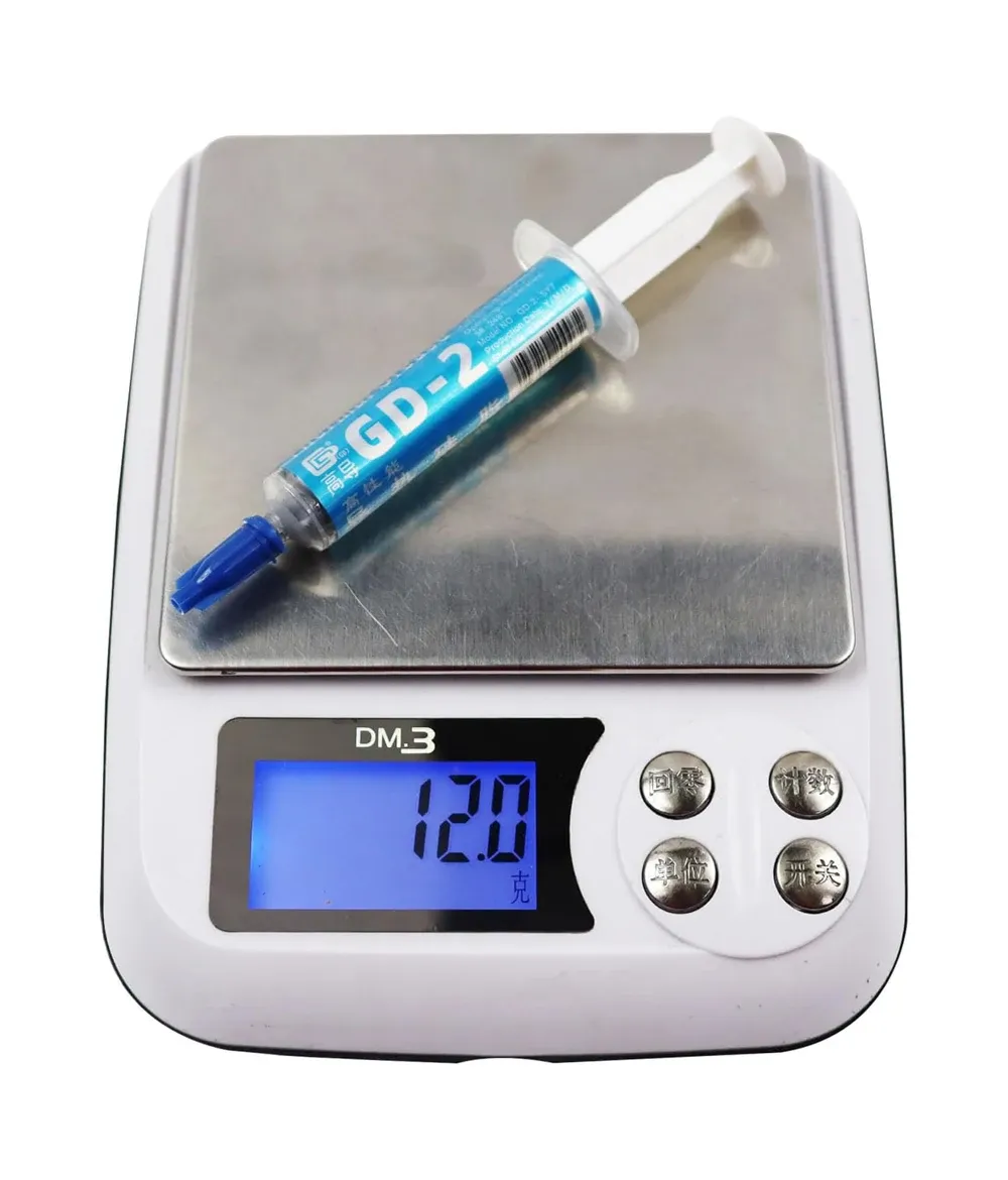 Pâte thermique GD-2 en situation