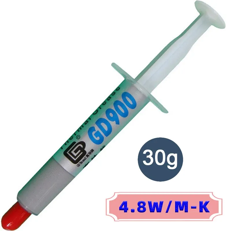 Pâte thermique GD-2 conductrice en silicone (7 g / 15 g / 30 g) pour processeur CPU et GPU 10
