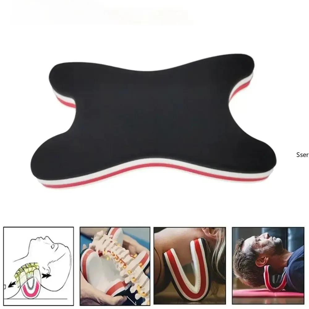 Oreiller de traction orthopédique pour soulagement cervical, oreiller de traction cervicale portable, oreiller de massage cervical 3