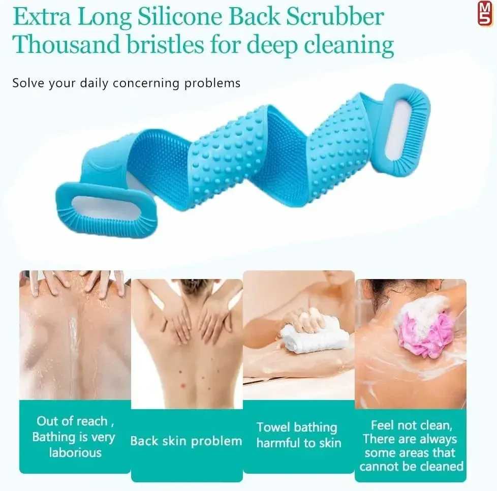 Gommage du dos en silicone, vue 5