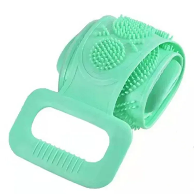 Épurateur de dos en silicone pour douche et bain, brosse corporelle avec poignée, lave-dos pour hommes et femmes, nettoyage en profondeur et massage de la peau 10