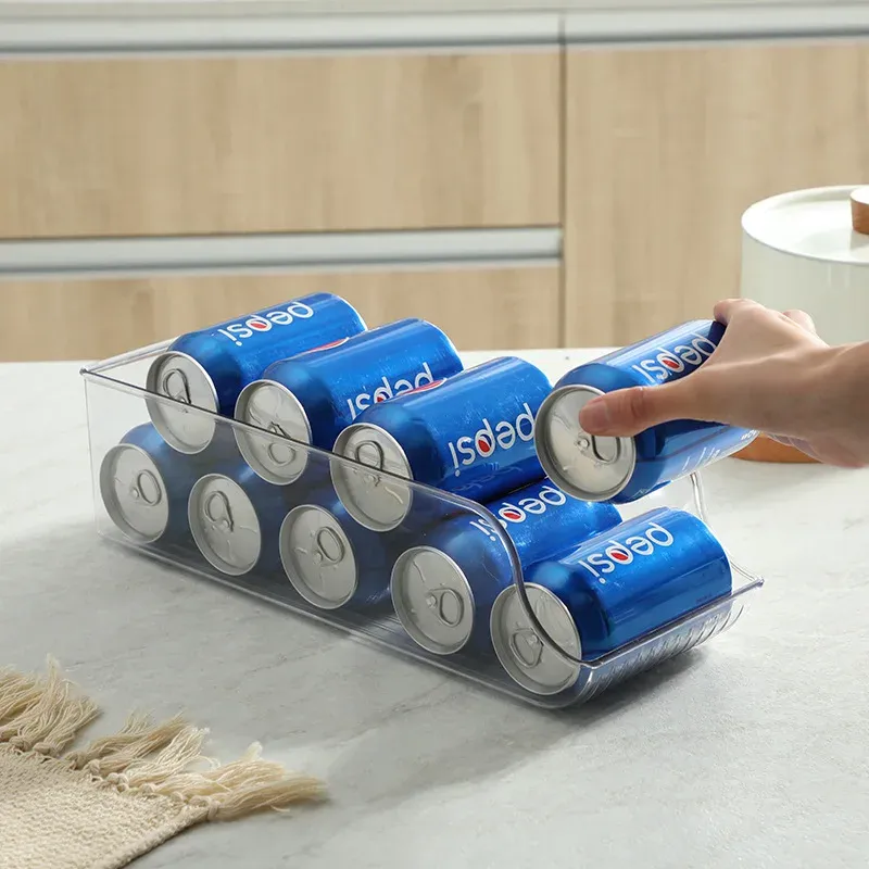 Boîtes de rangement de cuisine élégantes en situation