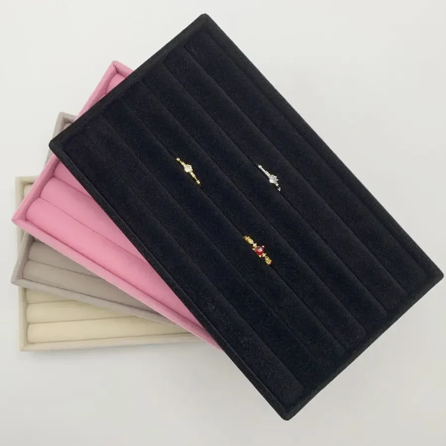 Écrin de rangement pour bijoux en velours