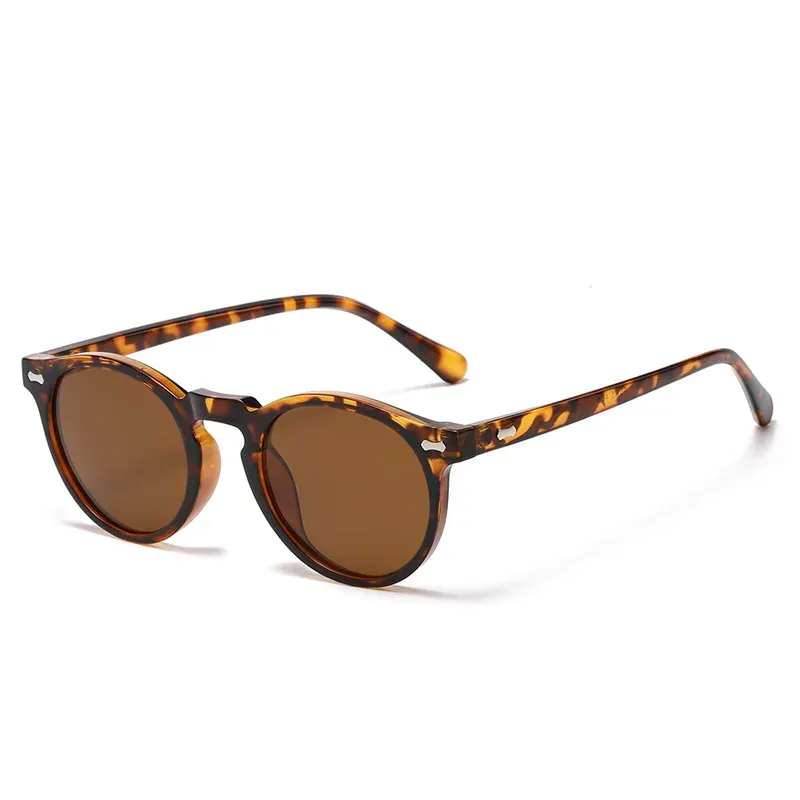 Lunettes de soleil rondes vintage unisexes, polarisées, protection UV400 7