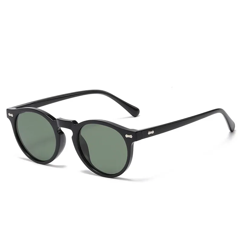 Lunettes de soleil rondes vintage unisexes, polarisées, protection UV400 11