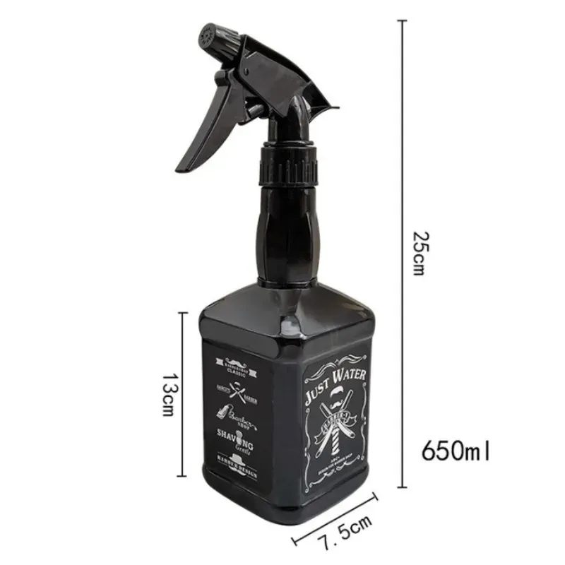 Bouteille vaporisateur de coiffure 500 ml / 650 ml, pulvérisateur d'eau rétro pour salon de coiffure 4