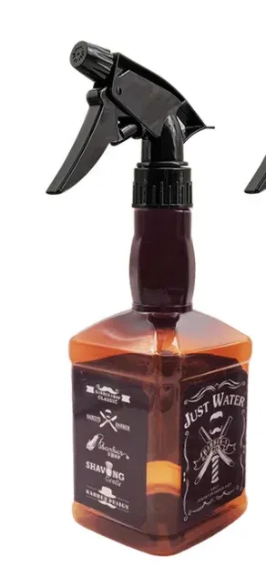 Bouteille vaporisateur de coiffure 500 ml / 650 ml, pulvérisateur d'eau rétro pour salon de coiffure 15