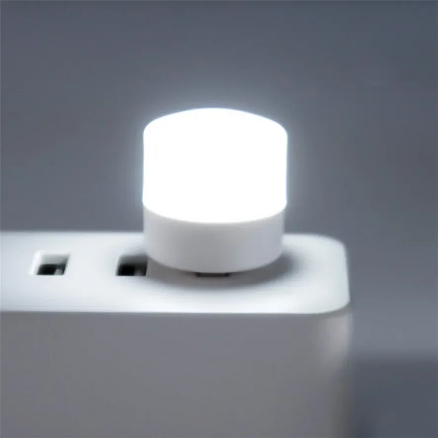 Petite lampe LED à prise USB, veilleuse pour ordinateur, alimentation mobile, mini lampe de lecture carrée à protection des yeux 6