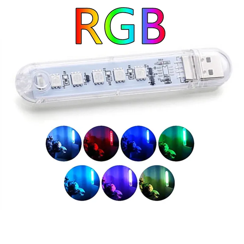 Veilleuse USB LED design carré