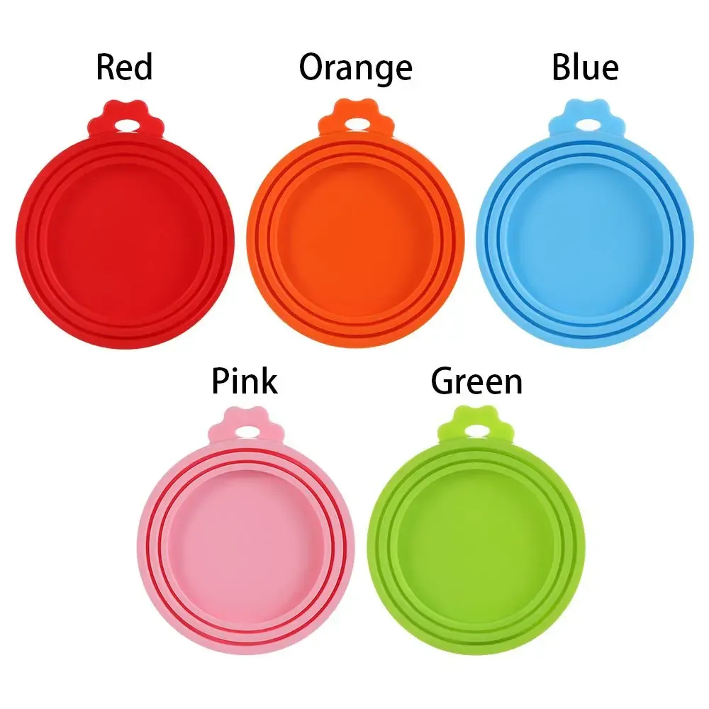 Couvercle en silicone 3 en 1 pour boîtes de conserve