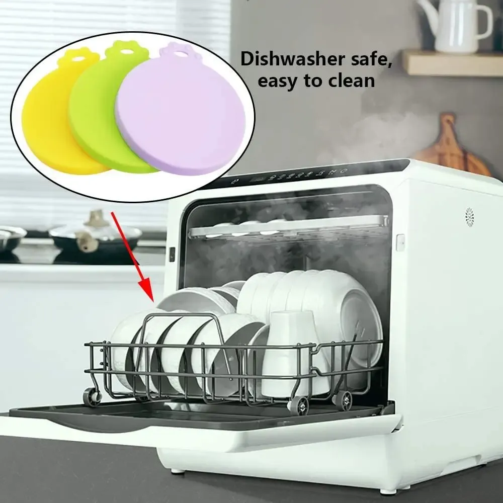 Couvercles silicone de différentes teintes