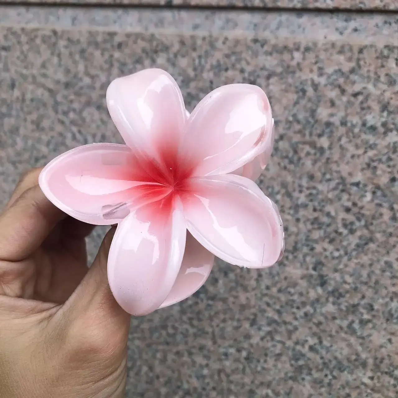 Pinces à cheveux fleur d'œuf, pinces de plage hawaïennes, épingles à cheveux bohèmes pour filles, accessoire capillaire Dopamine Y2K 15
