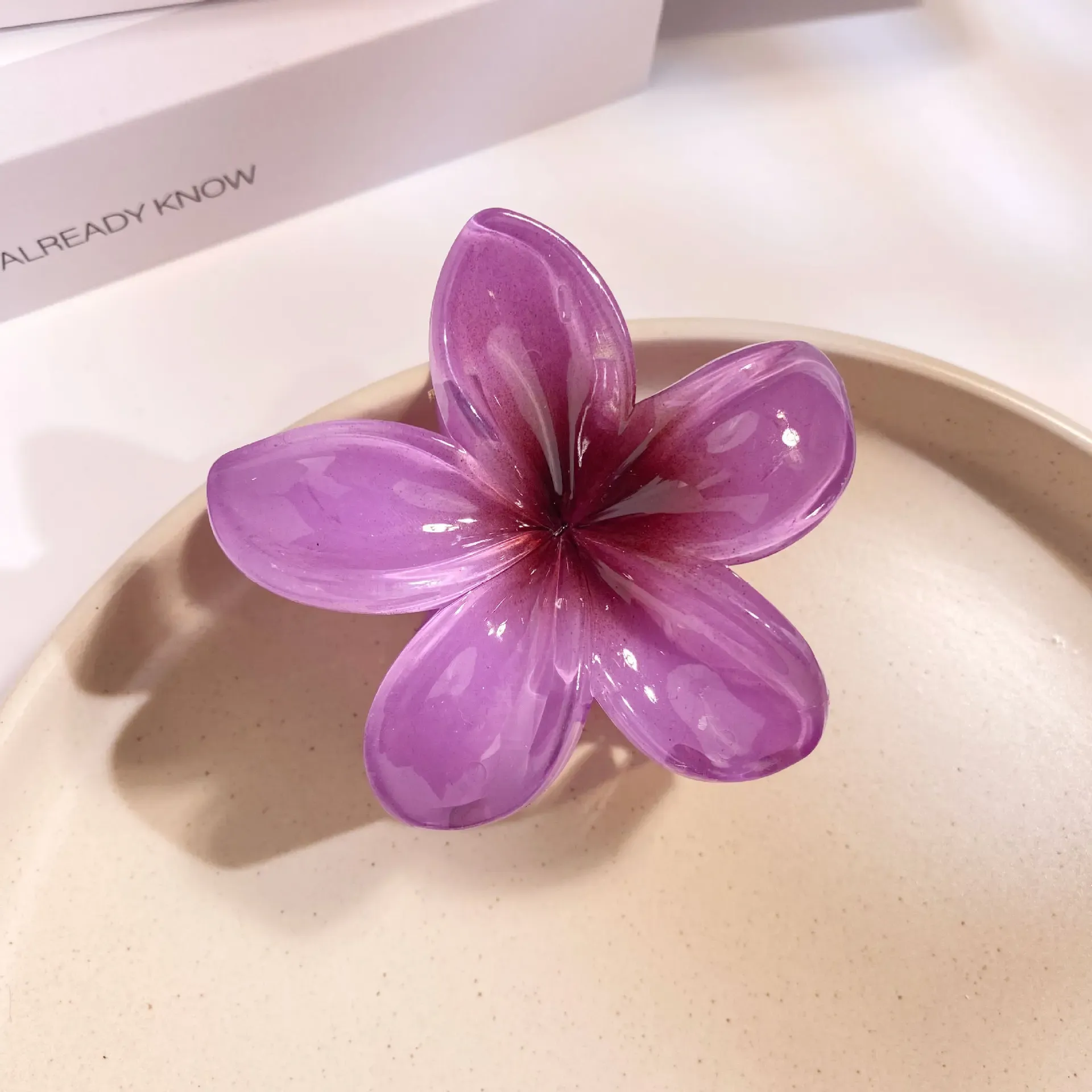 Pinces à cheveux fleur d'œuf, pinces de plage hawaïennes, épingles à cheveux bohèmes pour filles, accessoire capillaire Dopamine Y2K 9