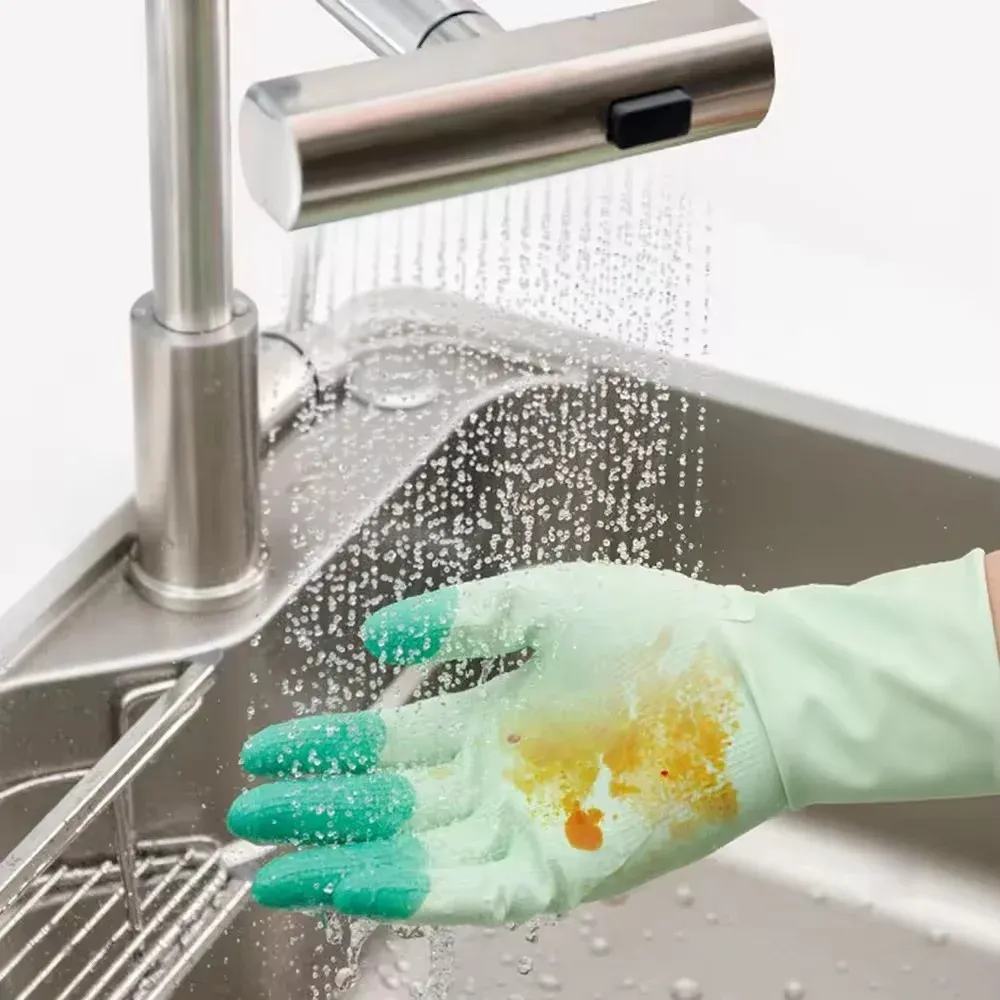 Gants de nettoyage en silicone, confort au quotidien