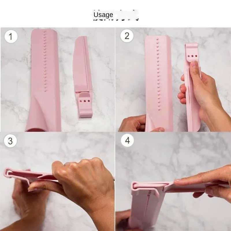 Sac à douille en silicone avec 6 embouts en acier inoxydable, kit de décoration de gâteaux à faire soi-même 5