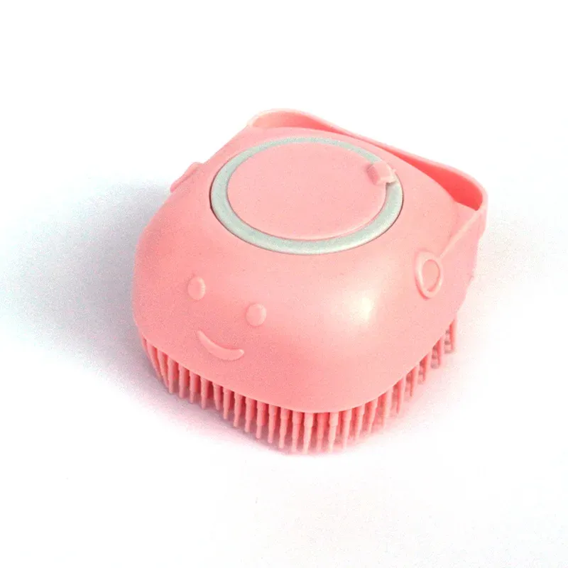 Brosse de bain en silicone pour chat