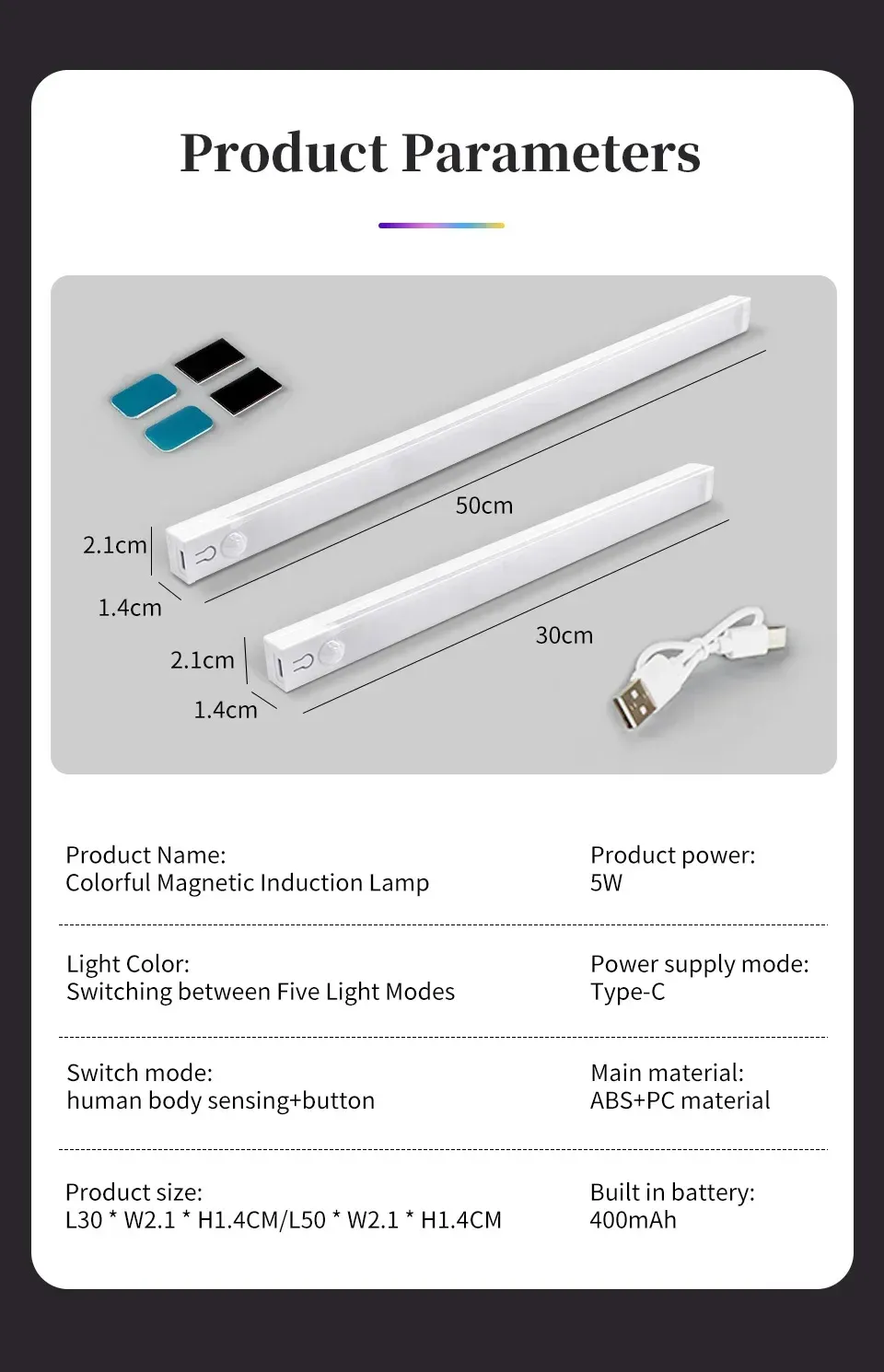 Lampe LED pour chambre