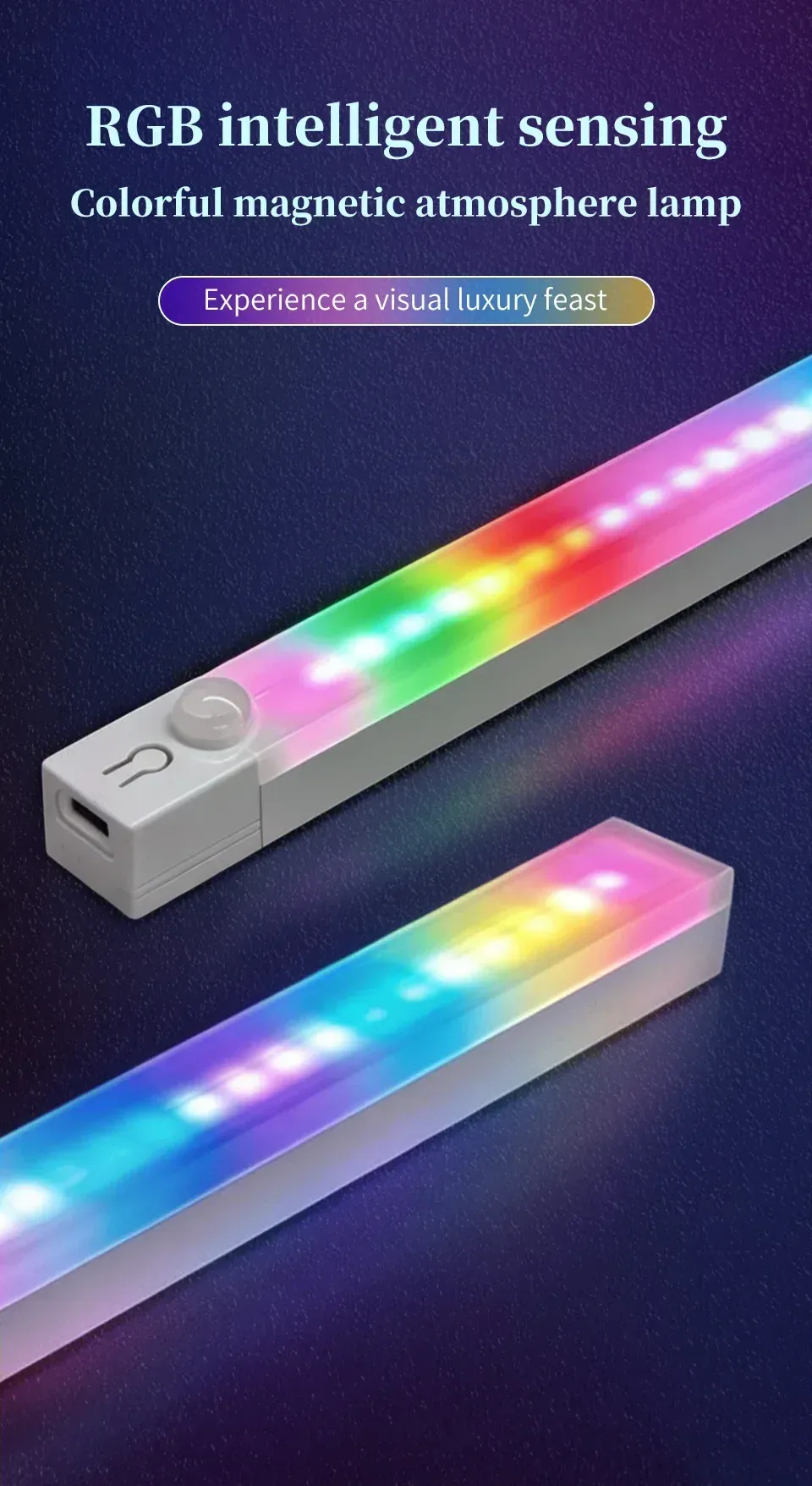 Lampe LED rechargeable avec détecteur de mouvement