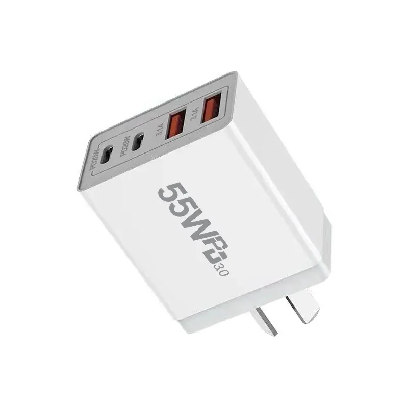 Chargeur mural USB-C à charge rapide PD, compatible Xiaomi, Redmi, iPhone et Samsung 2