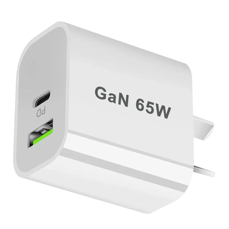 Chargeur USB-C rapide blanc compatibilité appareils