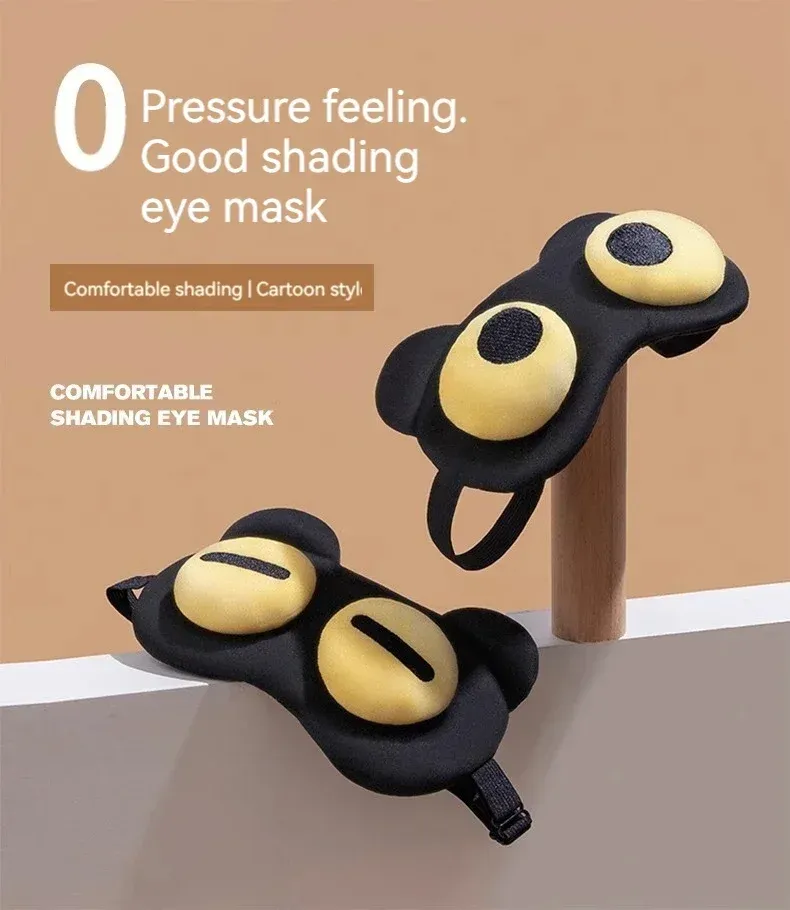 Masque pour les yeux mignon, vue de détail