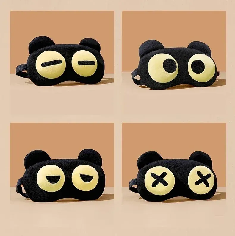 Masque pour les yeux mignon, détail du tissu