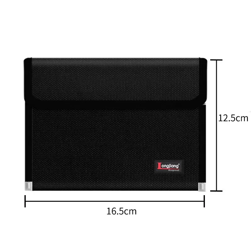 Pochette à documents ignifuge et étanche avec fermeture à glissière 9