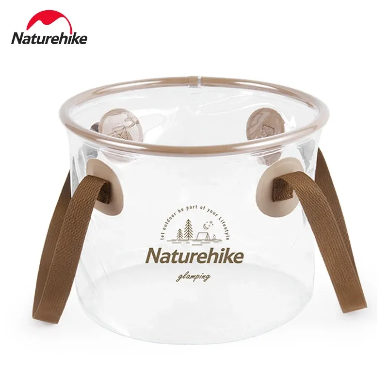 Seau rond pliable de 20 L, pour barbecue en plein air, voyage, conteneur d'eau pliable, seau de rangement, équipement de camping - Image 1