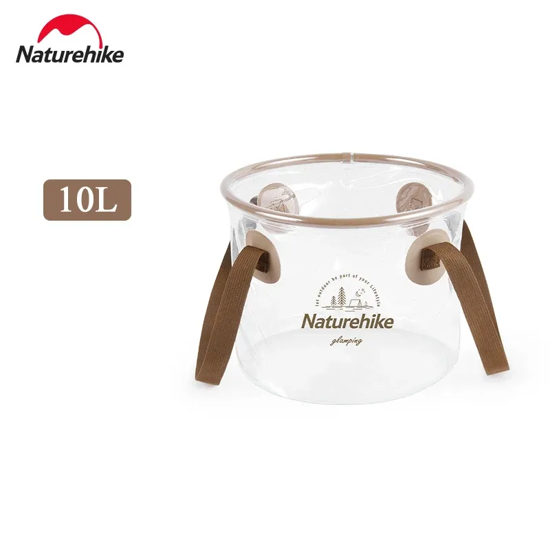 Seau rond pliable de 20 L, pour barbecue en plein air, voyage, conteneur d'eau pliable, seau de rangement, équipement de camping 8