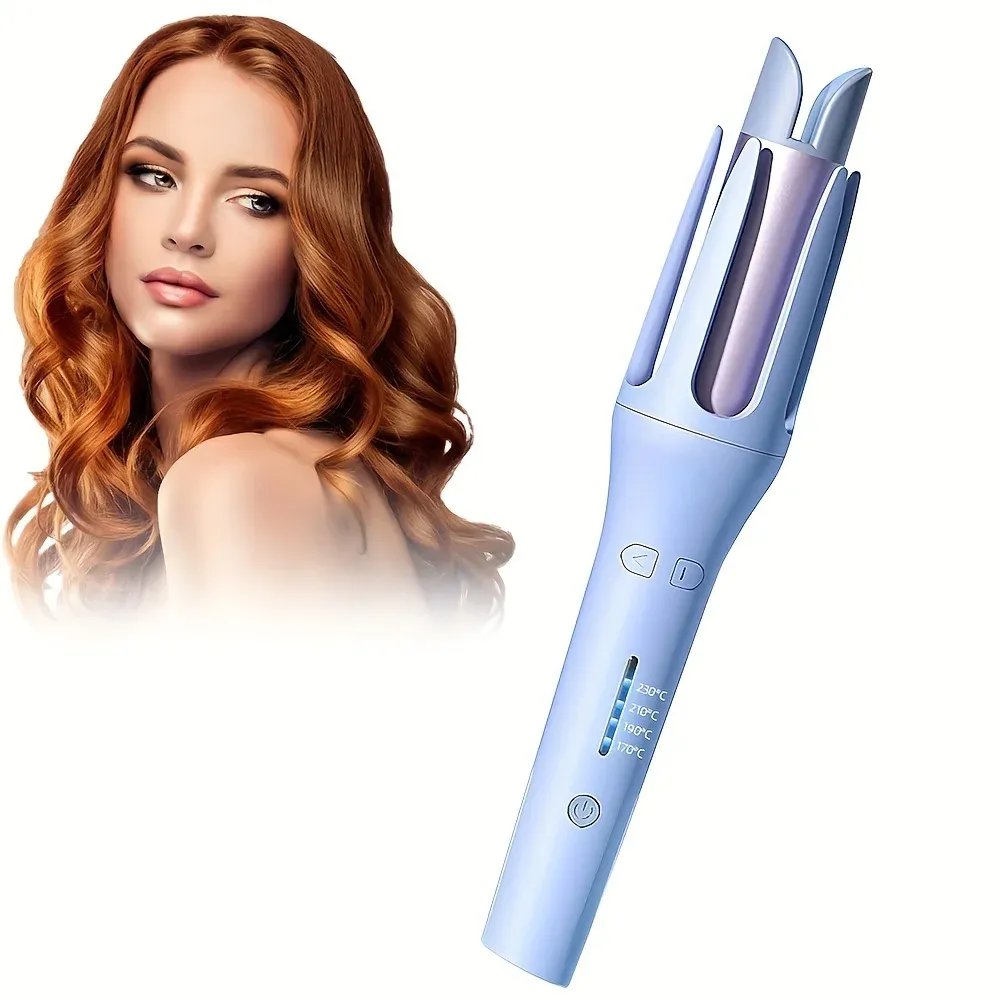 Boucleur automatique 32 mm en céramique, rotatif, fer à friser professionnel pour cheveux - Image 1