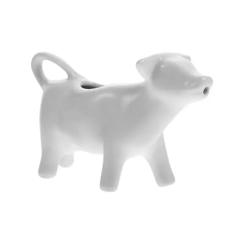 Pichet à lait en céramique en forme de vache, mini saucière et verseur