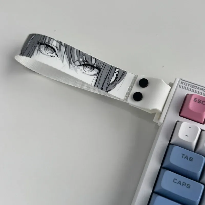 Ruban décoratif universel pour clavier mécanique, design personnalisé inspiré de l'animé 15