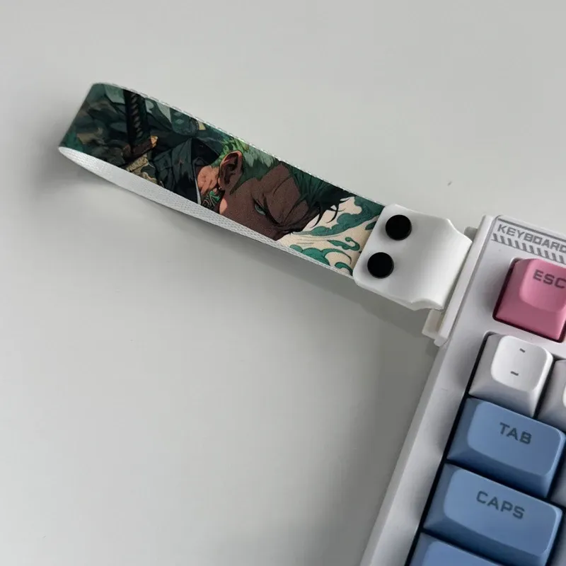 Ruban décoratif universel pour clavier mécanique, design personnalisé inspiré de l'animé 9