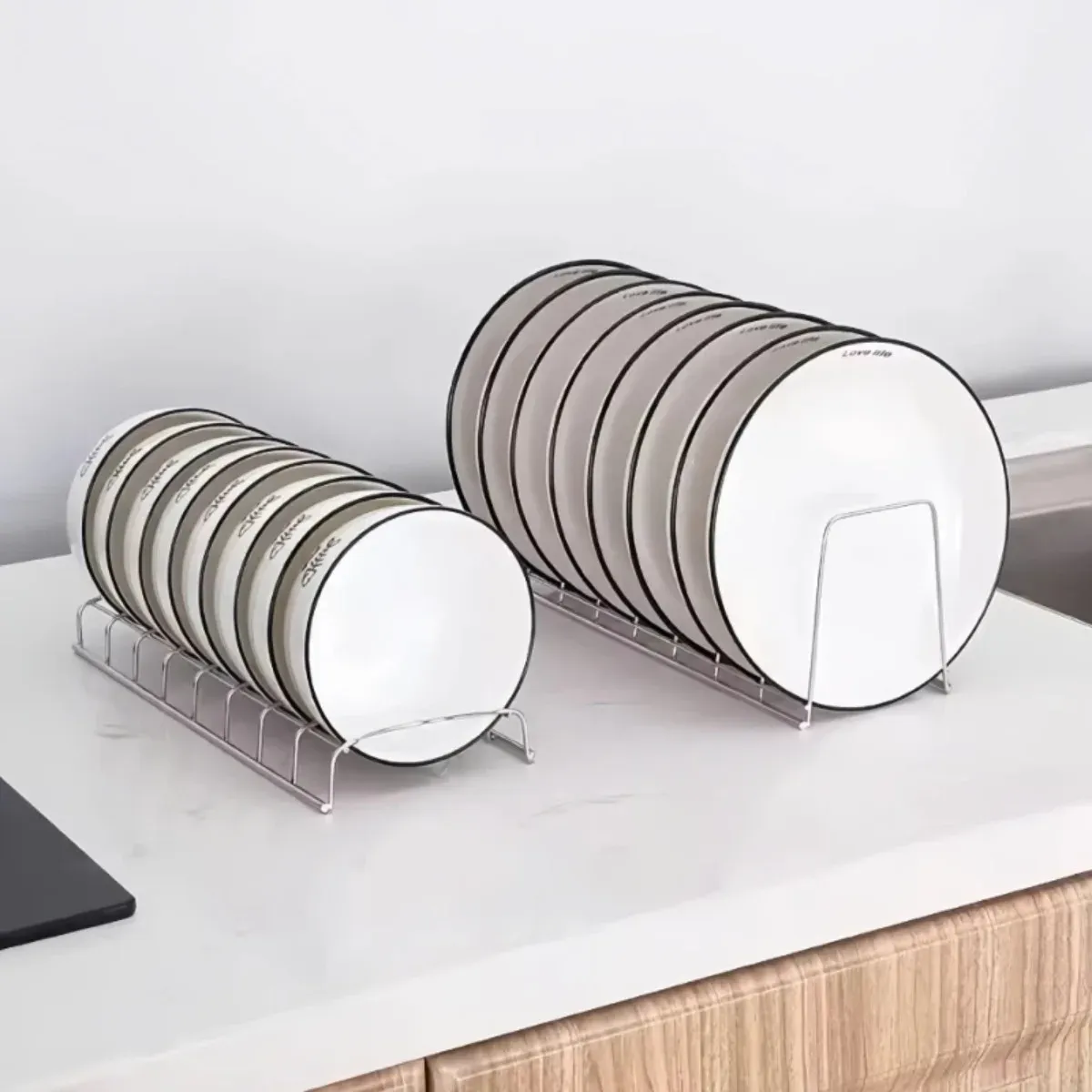 Égouttoir à vaisselle en acier inoxydable pour tiroir de cuisine 3