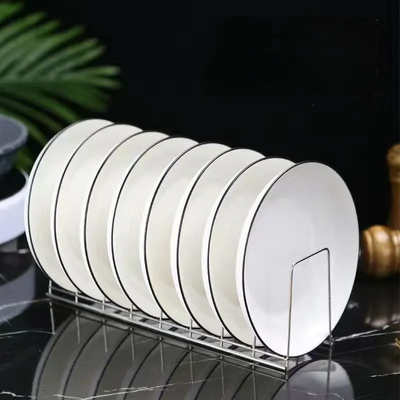 Égouttoir à vaisselle en acier inoxydable pour tiroir de cuisine 8