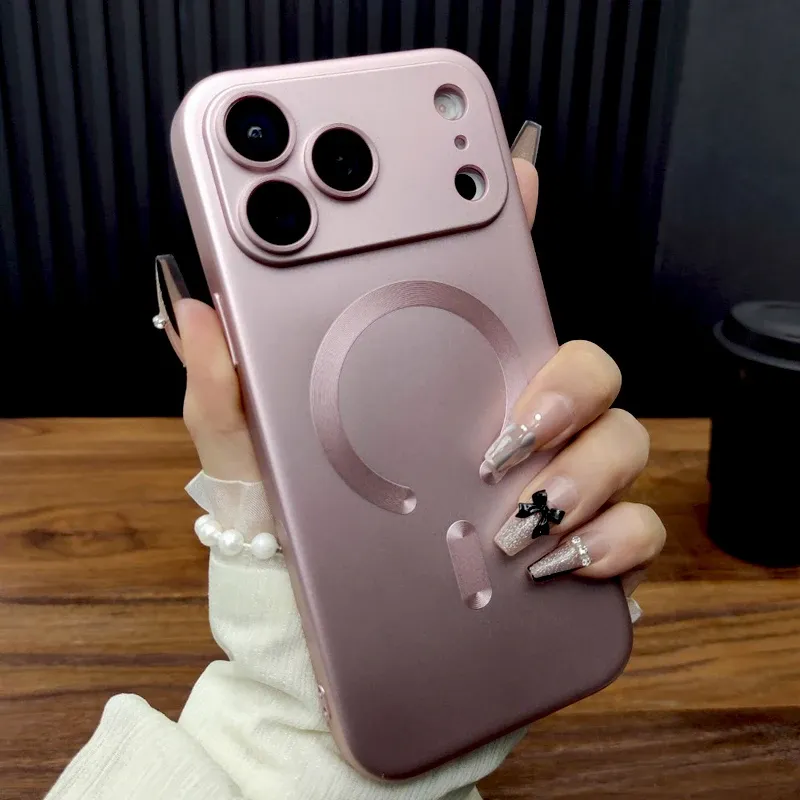 Coque souple en TPU pour iPhone 18, 17, 16, 15, 14, 13, 12, 11, Pro, Pro Max, compatible avec MagSafe 12