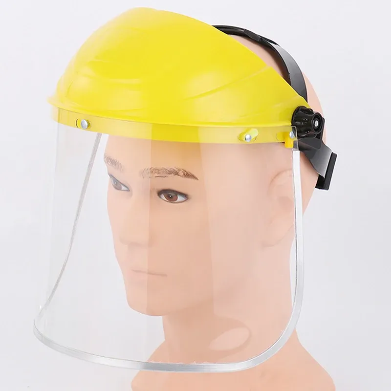 Visière de protection transparente en polycarbonate pour moto, écran facial et oculaire à monter sur la tête 6