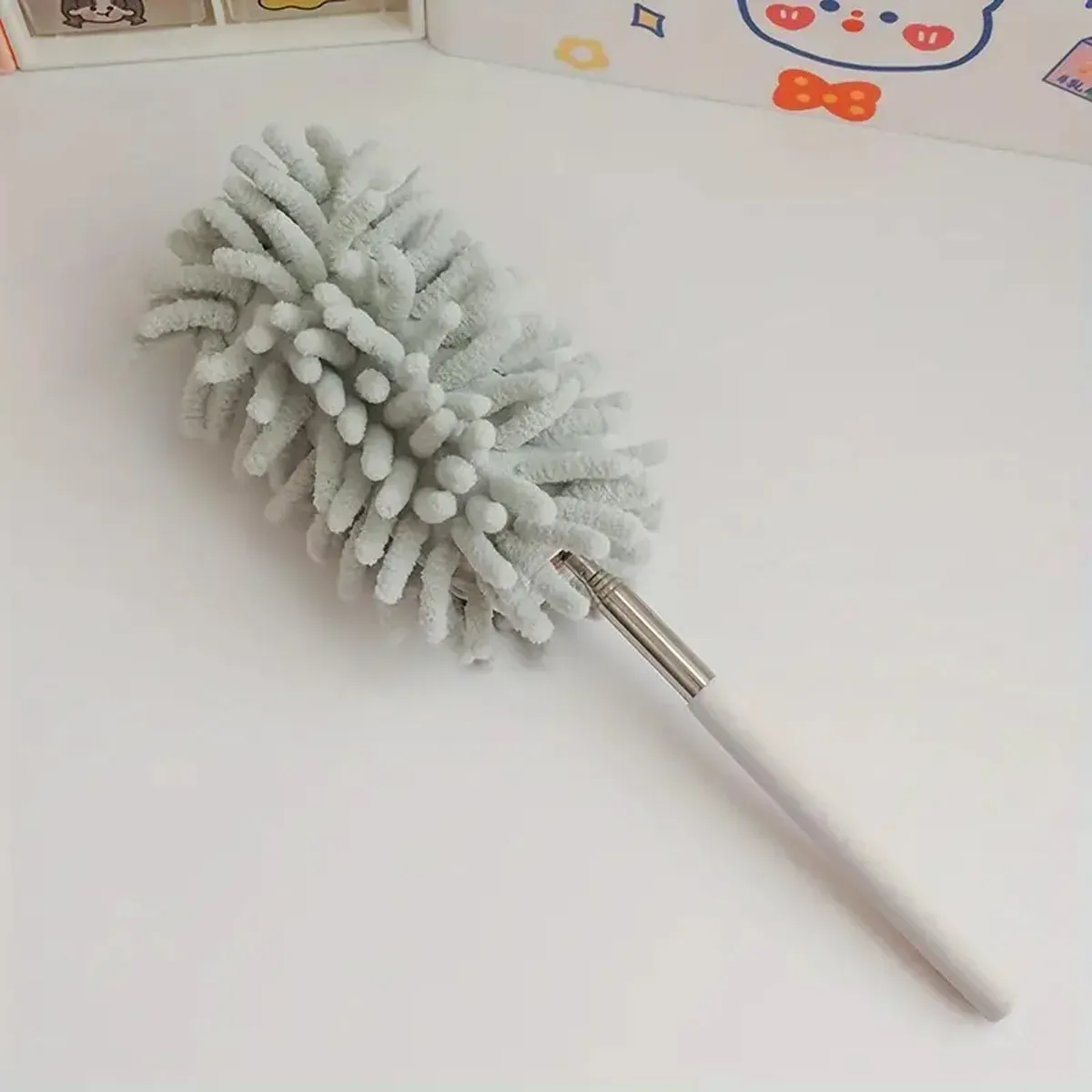 Brosse anti-statique rétractable pour le nettoyage de la poussière automobile 7
