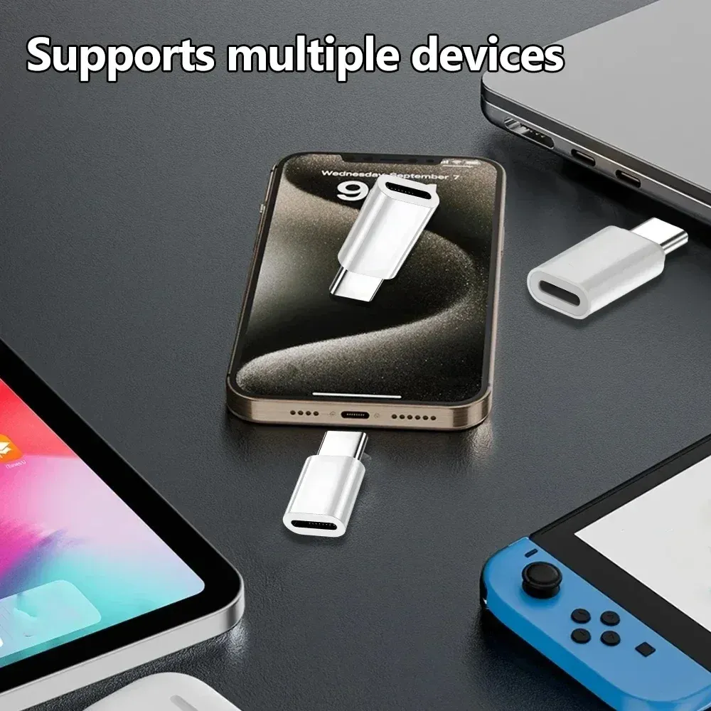 Adaptateur USB-C vers Lightning, transport facile