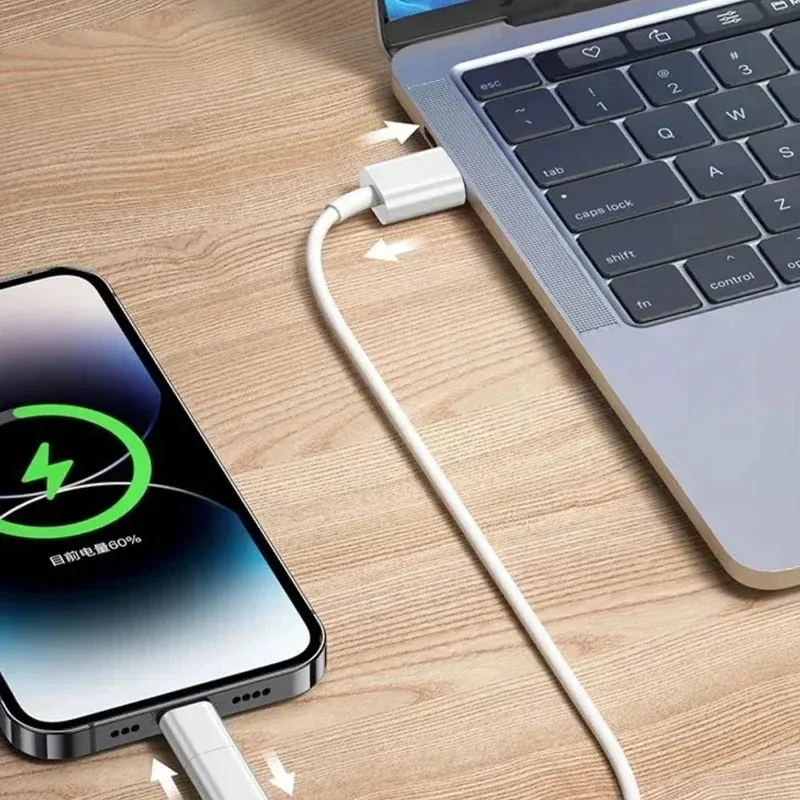 Adaptateur USB-C vers Lightning, finition laquée