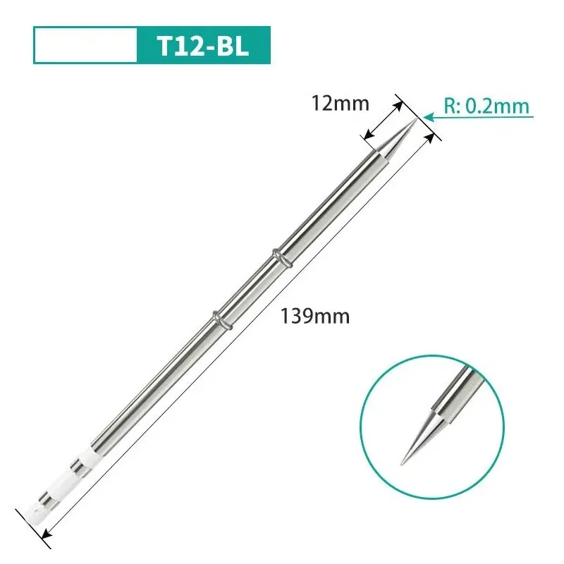 Pointe de fer à souder T12 T12-D24 ILS J02 K KU pour Hakko FX951, kit de station de soudage T12 pour bricolage, outils de soudage 25