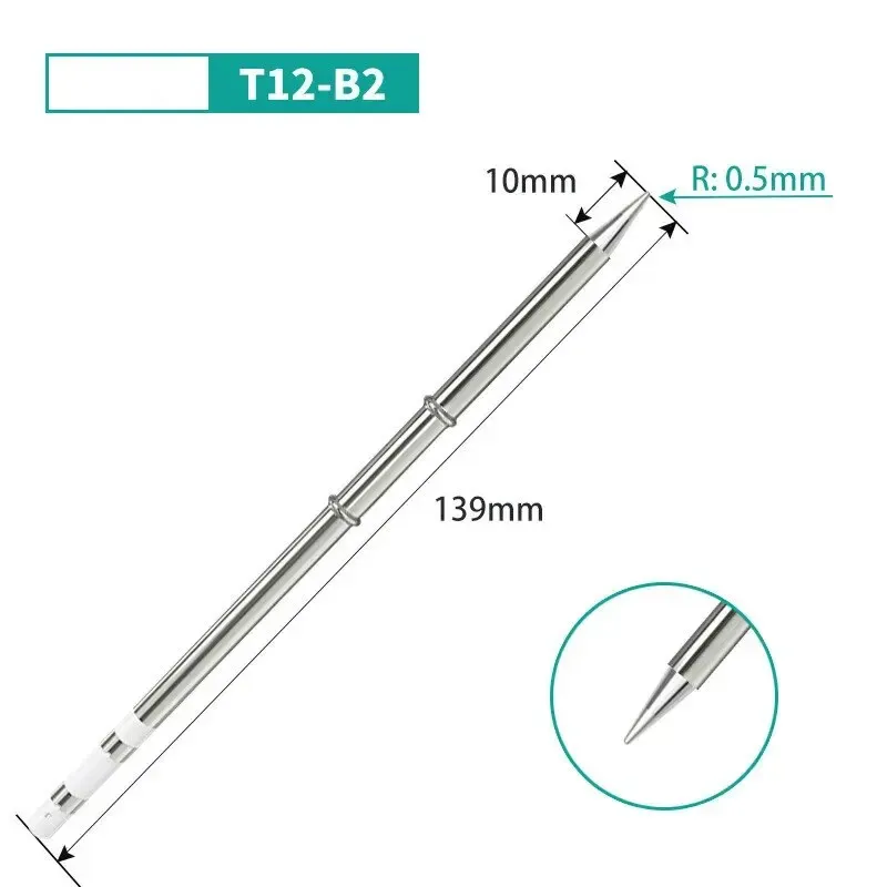 Pointe de fer à souder T12 T12-D24 ILS J02 K KU pour Hakko FX951, kit de station de soudage T12 pour bricolage, outils de soudage 9