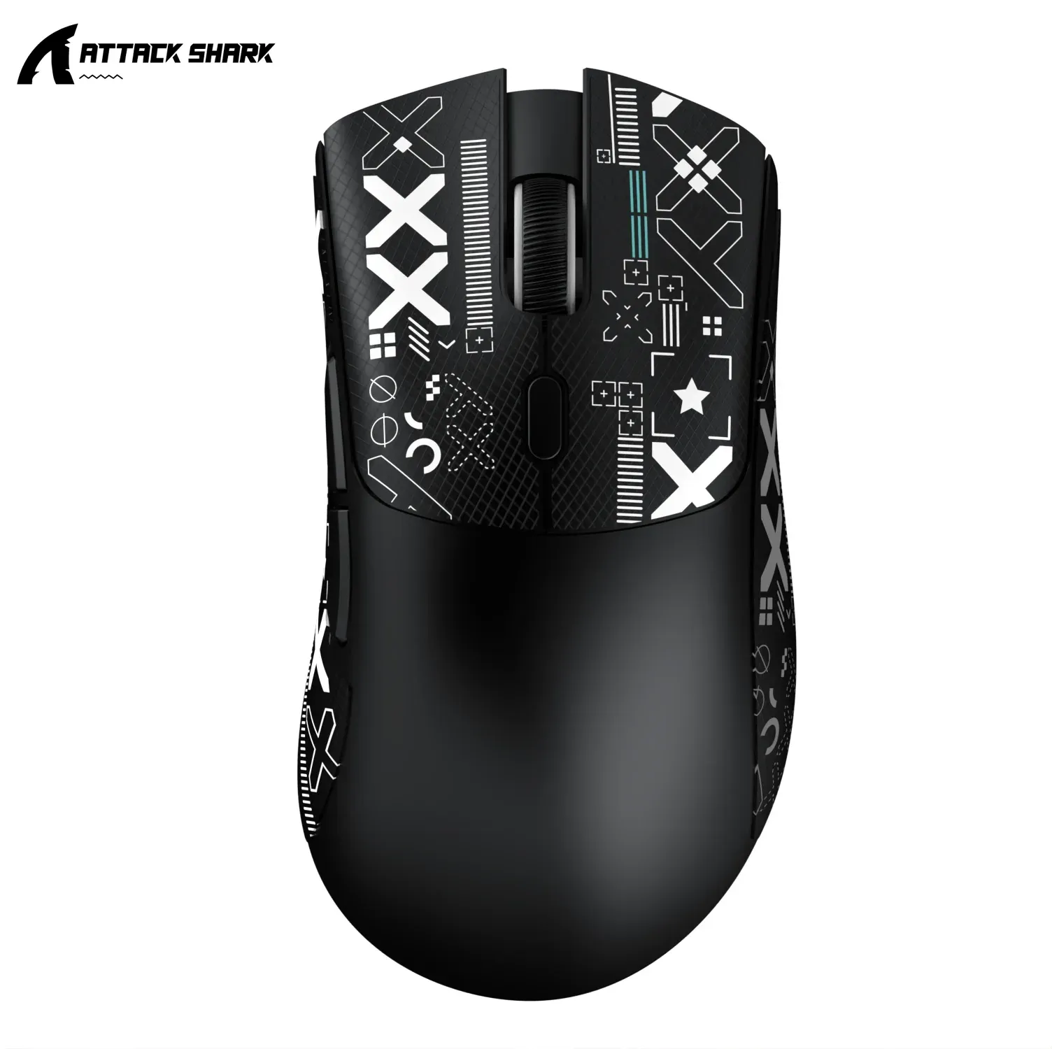 Attack Shark X11 X6 X3 R1 Souris Gaming Sans Fil, RGB, Ergonomique, Ultra-Légère, Tri-Mode, Macro, PAW3395/PAW3311, 26000 DPI 10