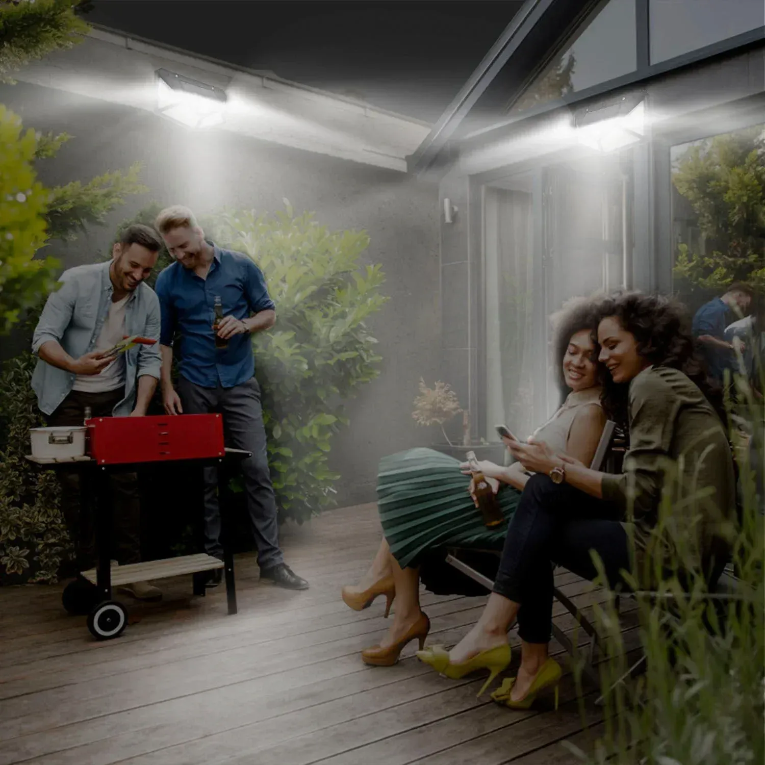 Lampe solaire pour extérieur